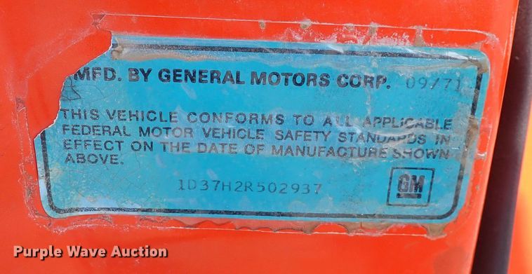 image for item DS7034 1972 Chevrolet Chevelle