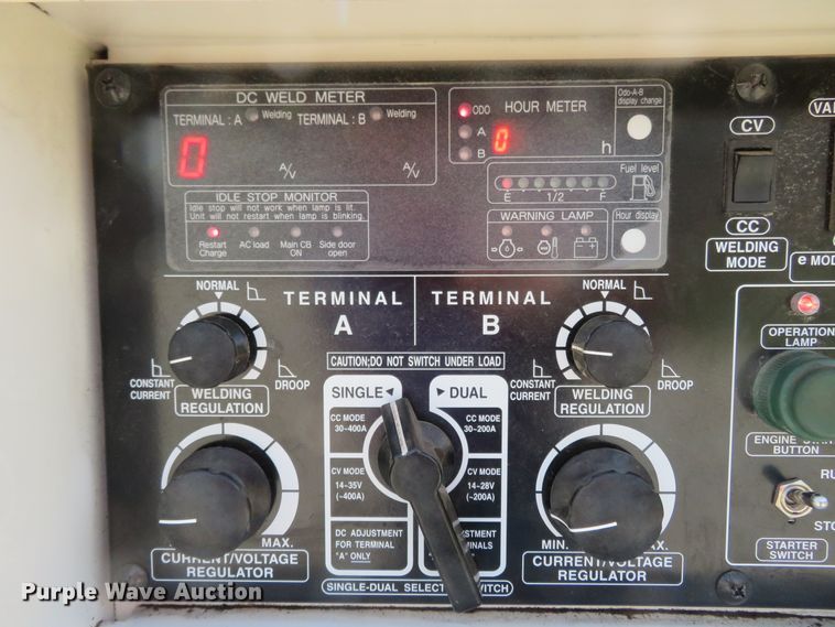 image for item FB9780 2020 Muliquip DLW-400ESA4  welder/generator