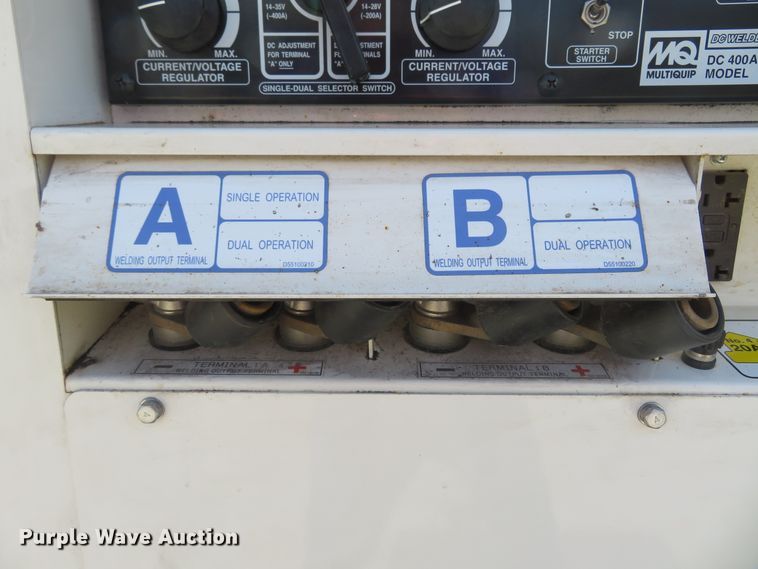 image for item FB9780 2020 Muliquip DLW-400ESA4  welder/generator