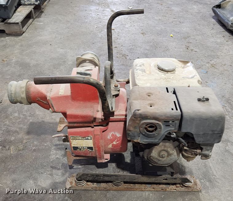 image for item HK9396 Homelite  trash pump