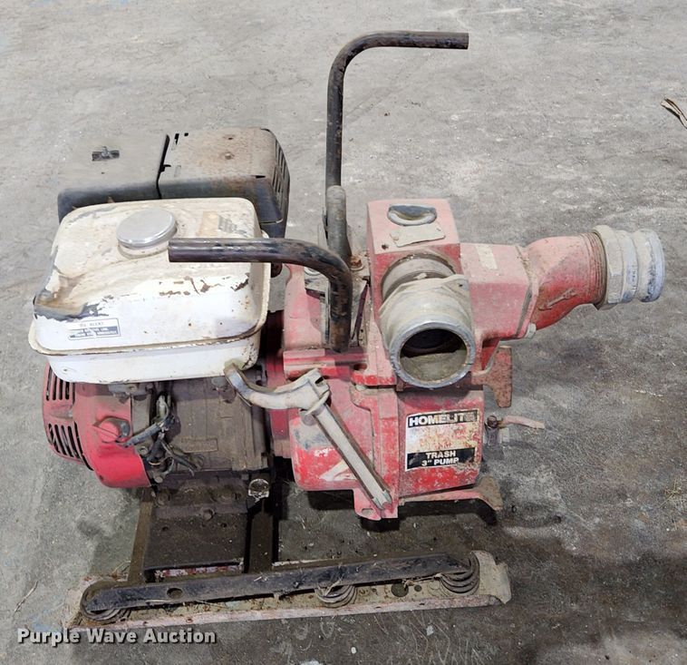 image for item HK9396 Homelite  trash pump