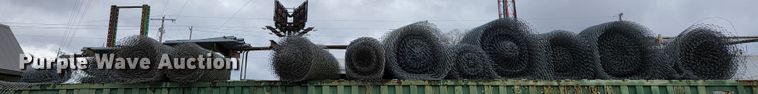 image for item HK9414 Approximately 12 rolls of chain link fencing