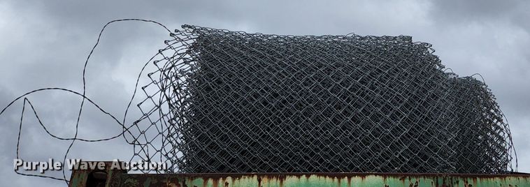 image for item HK9414 Approximately 12 rolls of chain link fencing