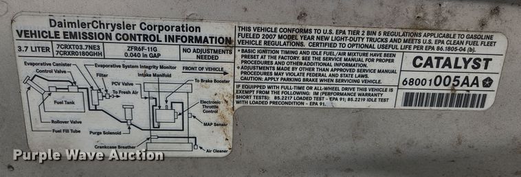 image for item HK9416 2007 Jeep Grand Cherokee Laredo  SUV