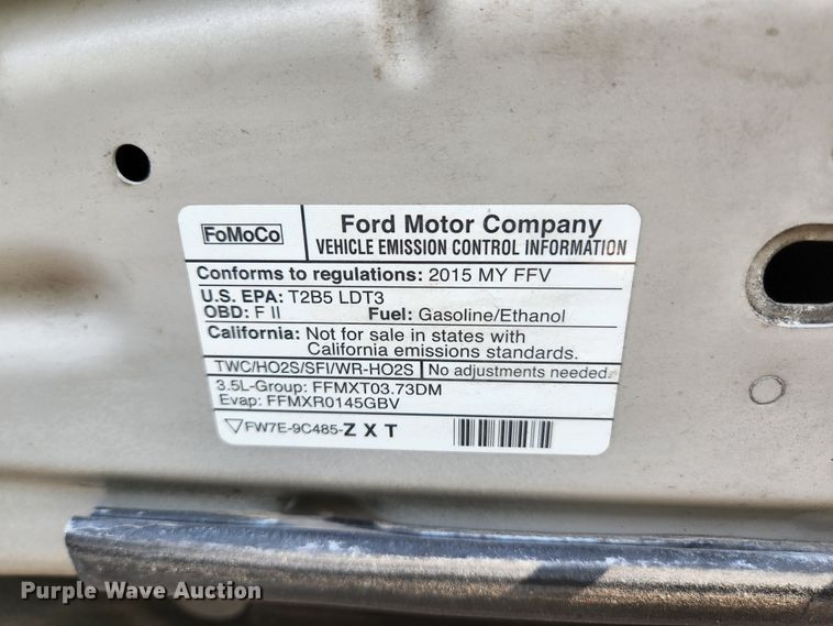 image for item HK9452 2015 Ford Explorer Limited  SUV