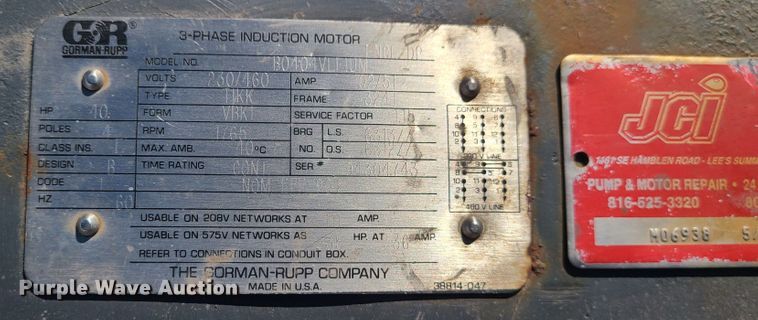 image for item IF9358 Gardner Denver 4518HL  blower