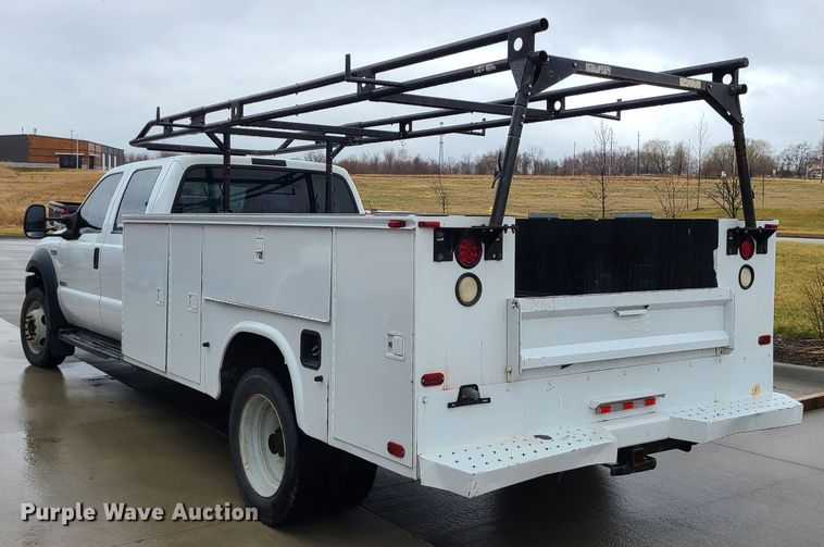 image for item IF9406 2007 Ford F550 Super Duty  Crew Cab utility / service truck