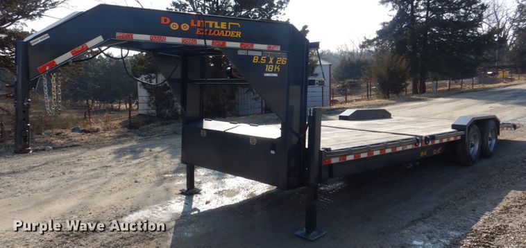 image for item IM9640 2019 Doolittle  equipment trailer