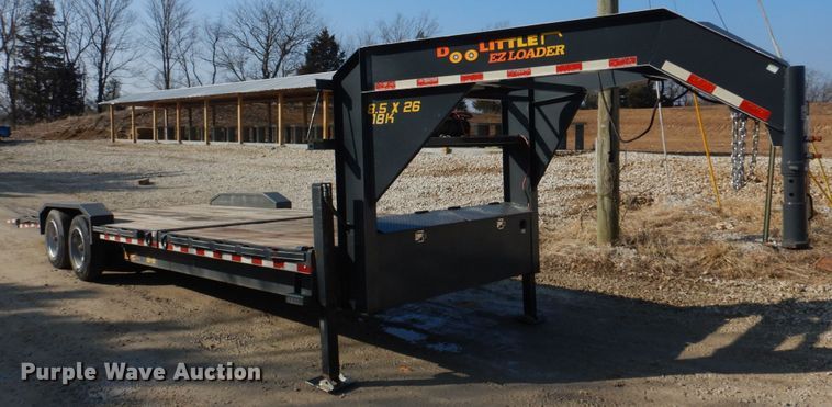 image for item IM9640 2019 Doolittle  equipment trailer
