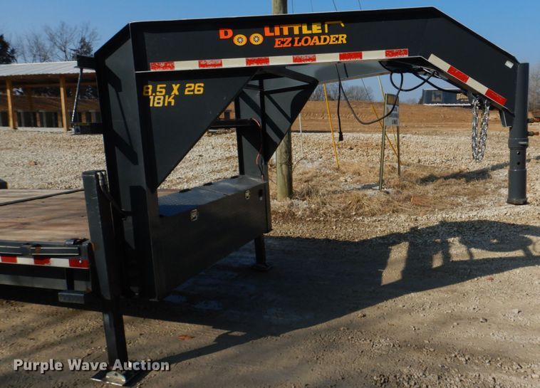 image for item IM9640 2019 Doolittle  equipment trailer
