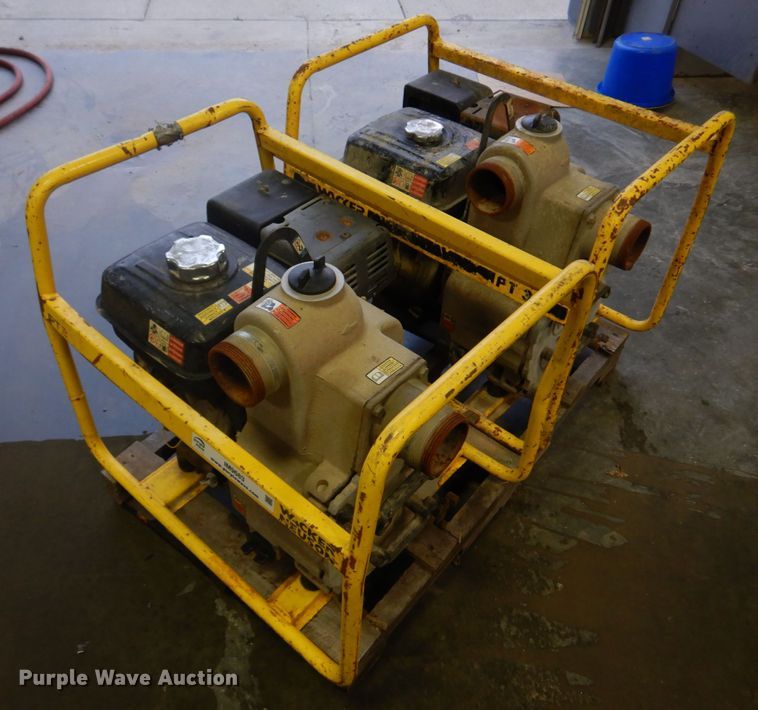 image for item IM9683 (2) Wacker Neuson PT3A pumps