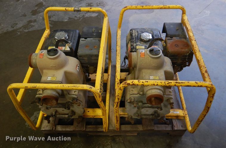 image for item IM9683 (2) Wacker Neuson PT3A pumps