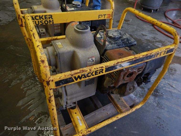 image for item IM9683 (2) Wacker Neuson PT3A pumps