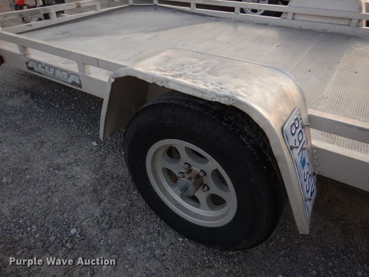 image for item IM9687 2009 Aluma  utility trailer