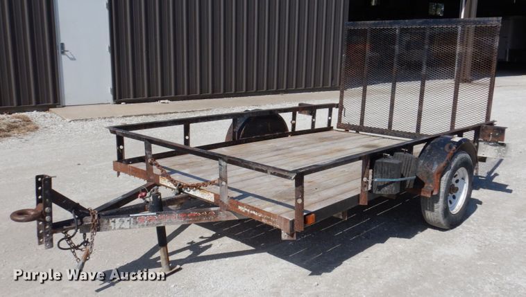 image for item IM9840 2007 Trailerman  utility trailer
