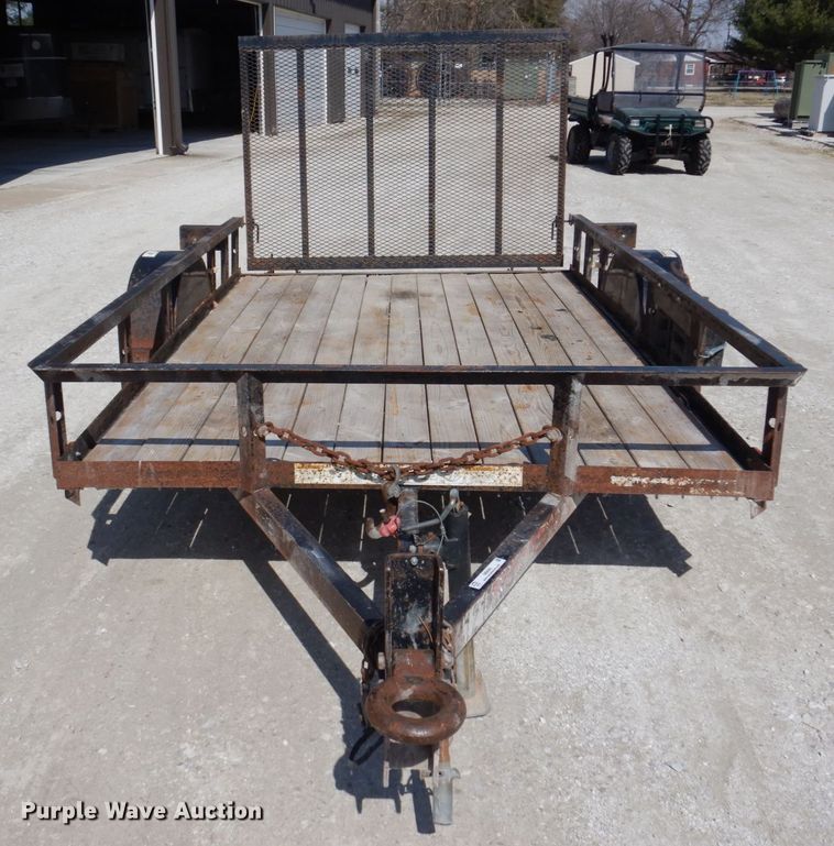image for item IM9840 2007 Trailerman  utility trailer