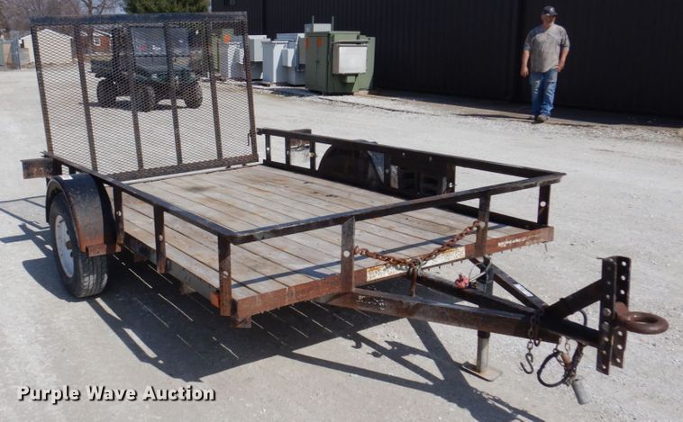 image for item IM9840 2007 Trailerman  utility trailer