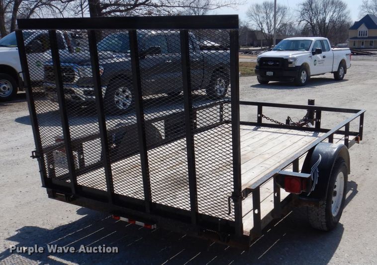 image for item IM9840 2007 Trailerman  utility trailer