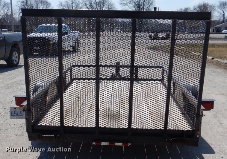 image for item IM9840 2007 Trailerman  utility trailer