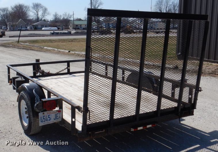 image for item IM9840 2007 Trailerman  utility trailer