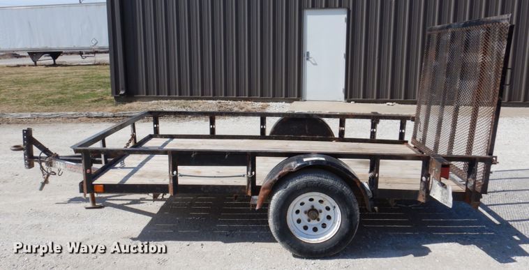 image for item IM9840 2007 Trailerman  utility trailer