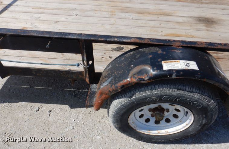 image for item IM9840 2007 Trailerman  utility trailer