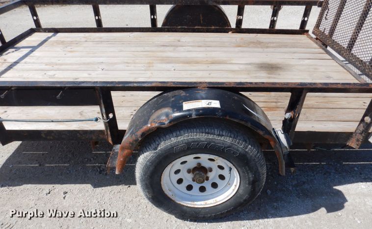 image for item IM9840 2007 Trailerman  utility trailer