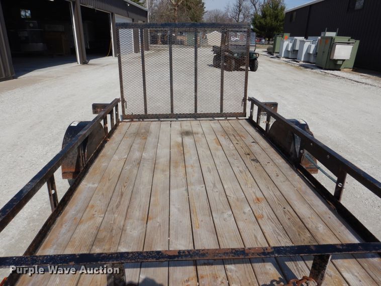 image for item IM9840 2007 Trailerman  utility trailer