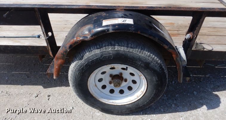 image for item IM9840 2007 Trailerman  utility trailer