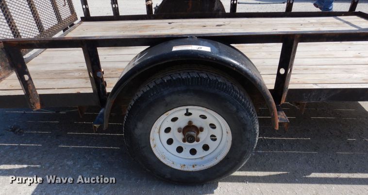 image for item IM9840 2007 Trailerman  utility trailer