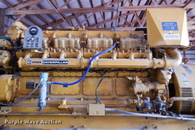 image for item IM9850 Caterpillar D399  generator