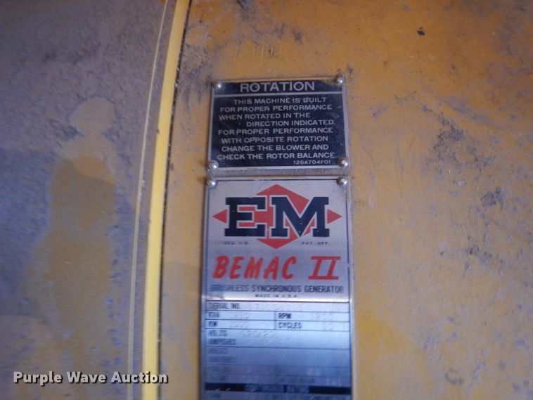 image for item IM9850 Caterpillar D399  generator