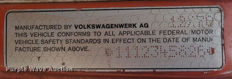 image for item JE9946 1971 Volkswagen Beetle