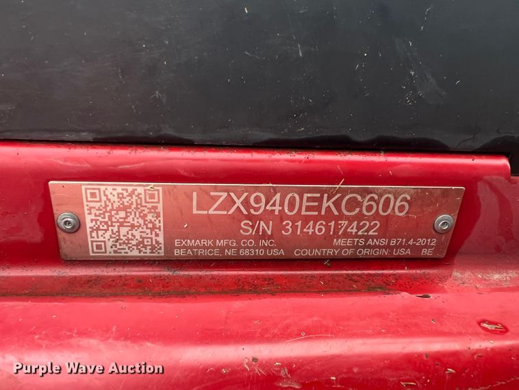 image for item JH9253 Exmark Lazer Z  ZTR lawn mower