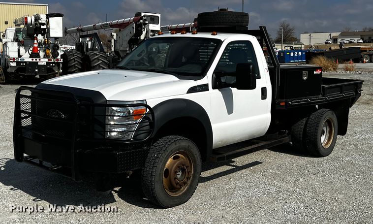 image for item JH9282 2014 Ford F450 Super Duty  flatbed truck
