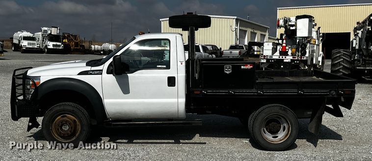 image for item JH9282 2014 Ford F450 Super Duty  flatbed truck