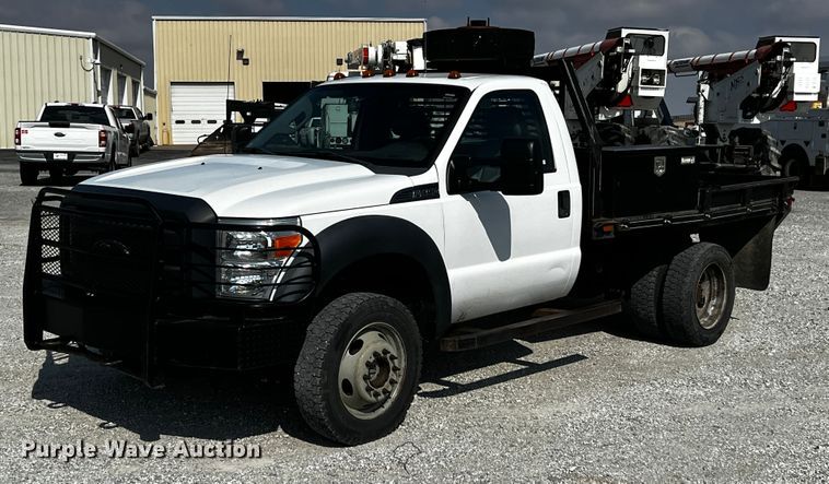 image for item JH9283 2014 Ford F450 Super Duty  flatbed truck