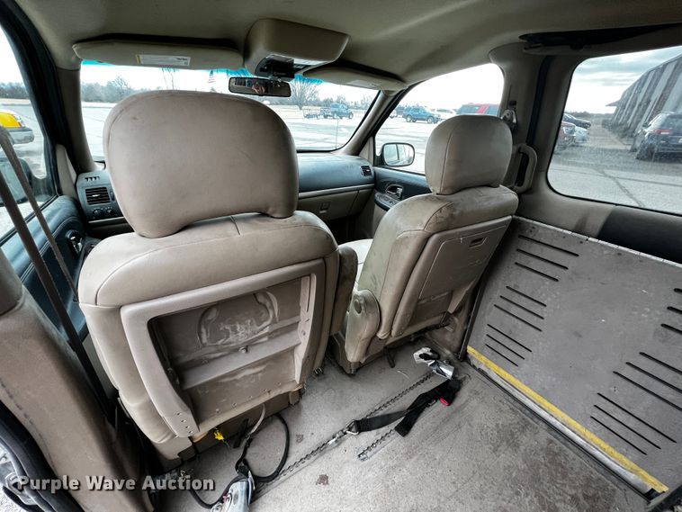 image for item JH9287 2006 Chevrolet Uplander  handicap accessible van