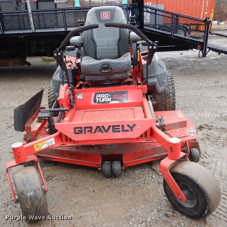 image for item JJ9222 Gravely Pro-Turn 460  ZTR lawn mower
