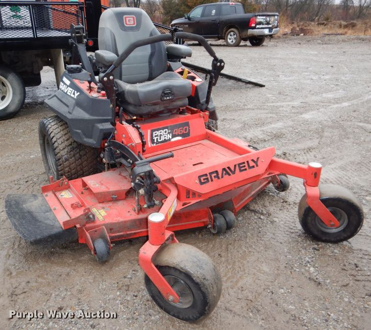 image for item JJ9222 Gravely Pro-Turn 460  ZTR lawn mower