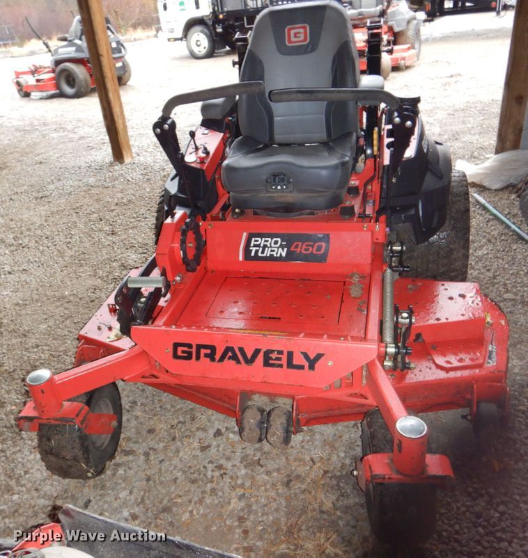 image for item JJ9223 Gravely Pro-Turn 460  ZTR lawn mower