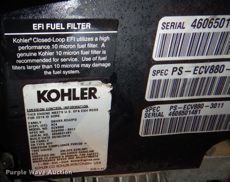 image for item JJ9223 Gravely Pro-Turn 460  ZTR lawn mower