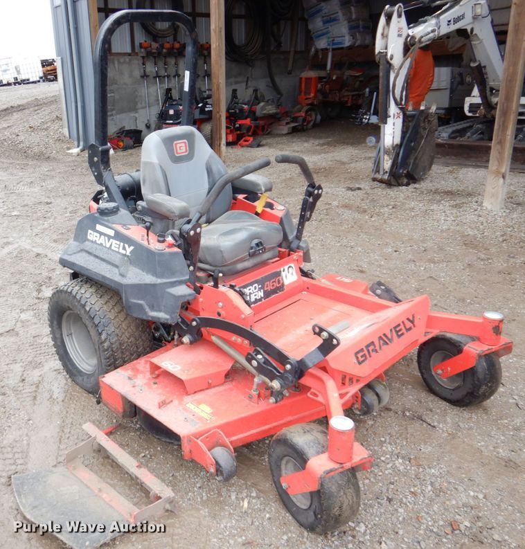 image for item JJ9225 Gravely Pro-Turn 460  ZTR lawn mower