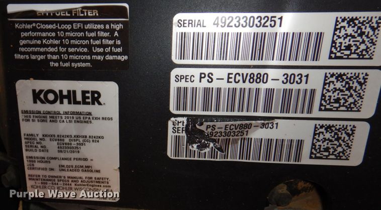 image for item JJ9225 Gravely Pro-Turn 460  ZTR lawn mower