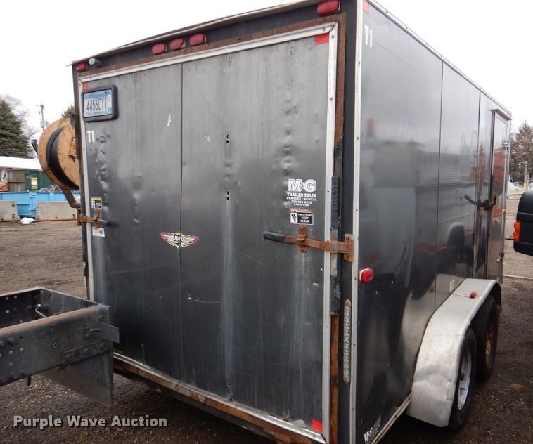image for item JK9491 2014 H & H  enclosed cargo trailer