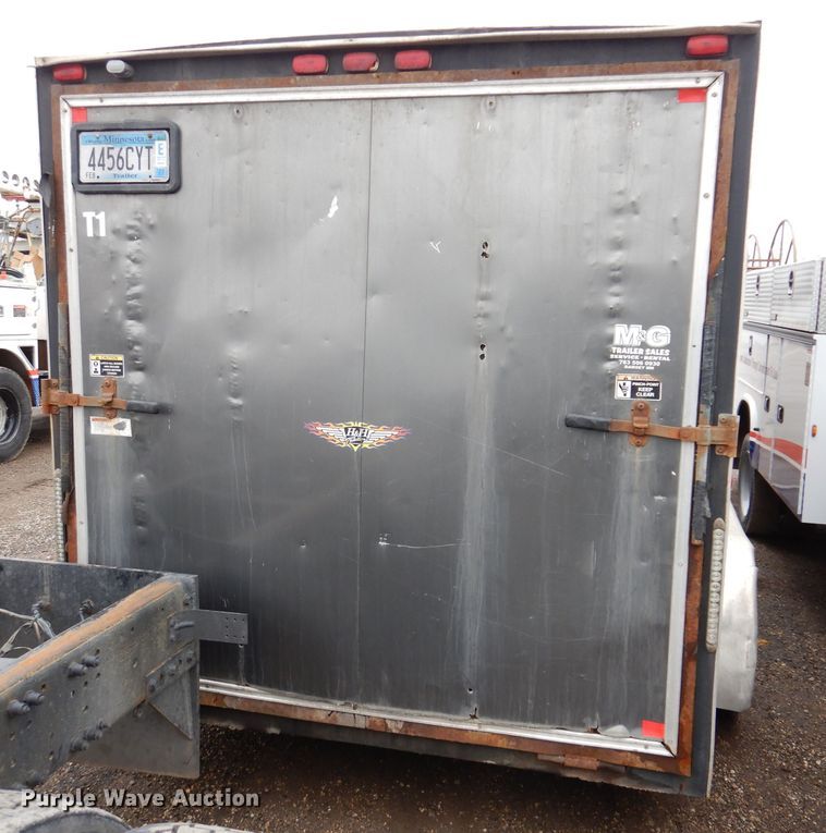 image for item JK9491 2014 H & H  enclosed cargo trailer