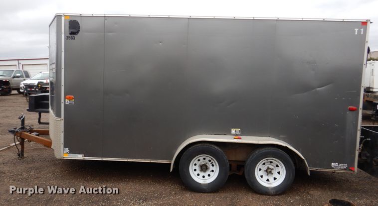 image for item JK9491 2014 H & H  enclosed cargo trailer
