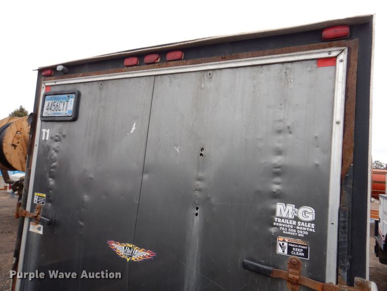 image for item JK9491 2014 H & H  enclosed cargo trailer