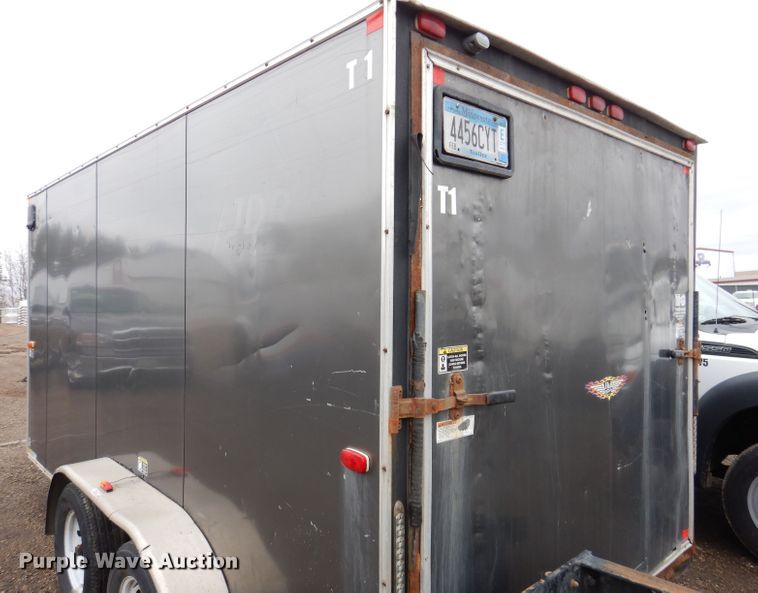 image for item JK9491 2014 H & H  enclosed cargo trailer
