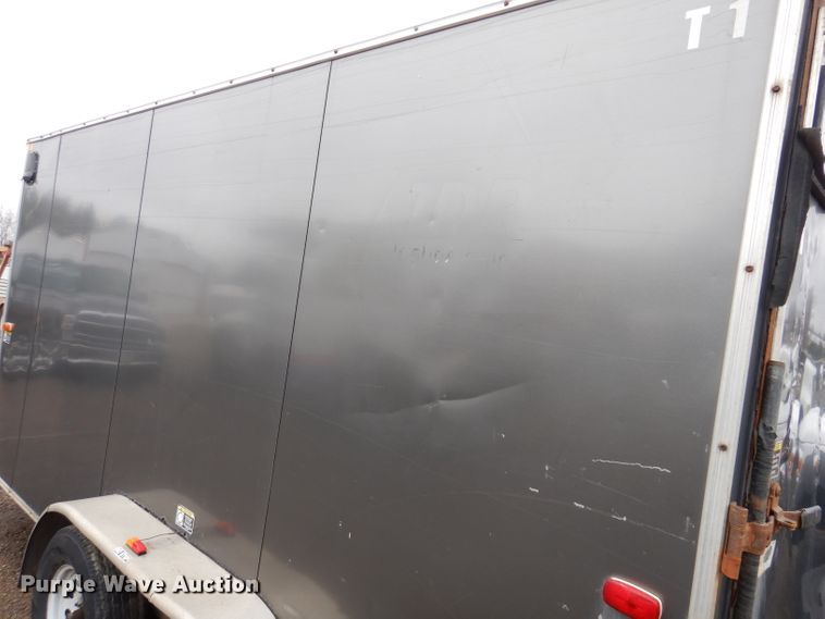 image for item JK9491 2014 H & H  enclosed cargo trailer